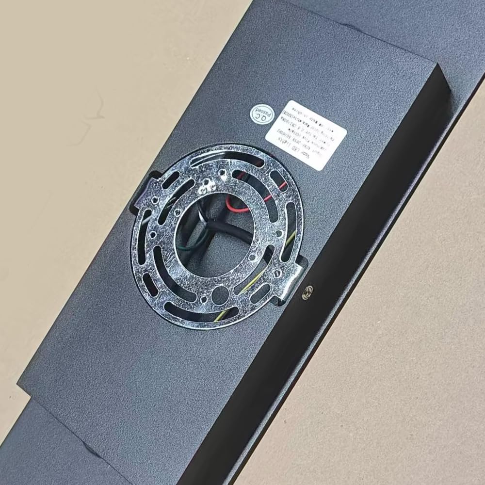 Aolyzmt 16.1 Inch LED Outdoor Wall Sconce, 18W brightness Waterproof Up Down Wall Light, Black Aluminum Exterior Lighting Fixture for Porch Front Door Garage Balcony